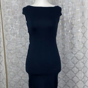 AMERICAN APPAREL Off Shoulder Cross Back Dress